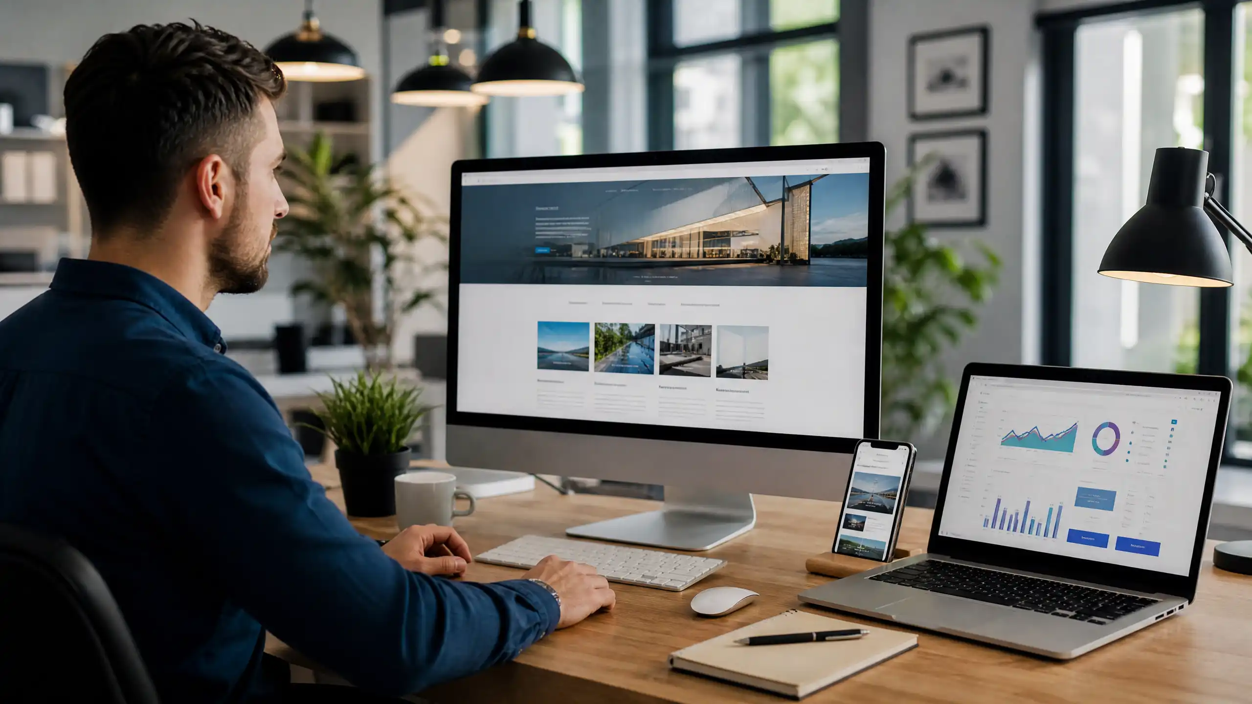 Responsive website design improves online visibility and customer experience